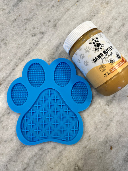 Paw Lick Pad Blue Blue – Four Muddy Paws