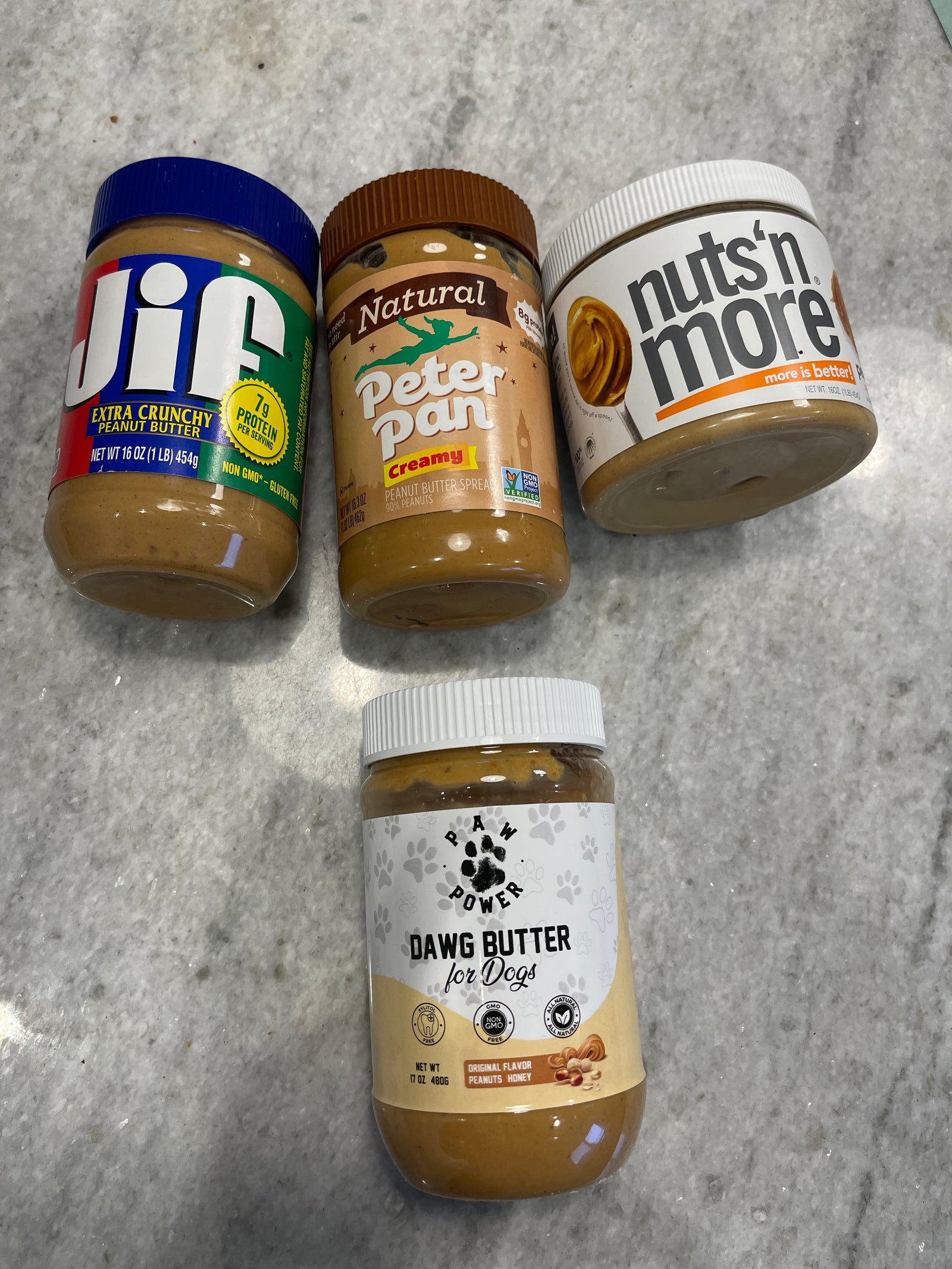 Dawg Butter vs Human Peanut Butter 